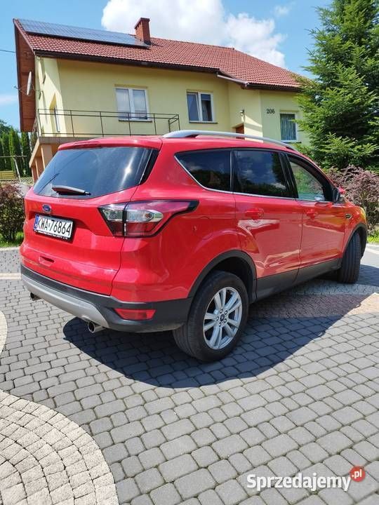 Używany Ford Kuga 120 KM (88 kW) 2019 Czerwony SUV