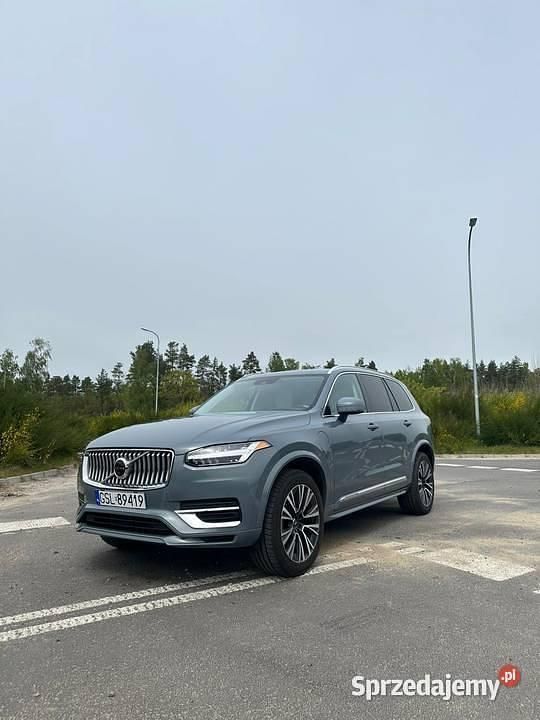 Szary Używany 2022 Volvo XC90 SUV | 199 900 zł (Uczciwa cena) - Obraz 1/4