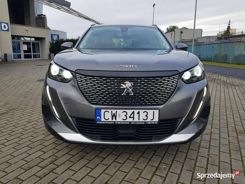 Szary Używany 2020 Peugeot 2008 Allure SUV | 59 500 zł (Uczciwa cena) - Obraz 1/4