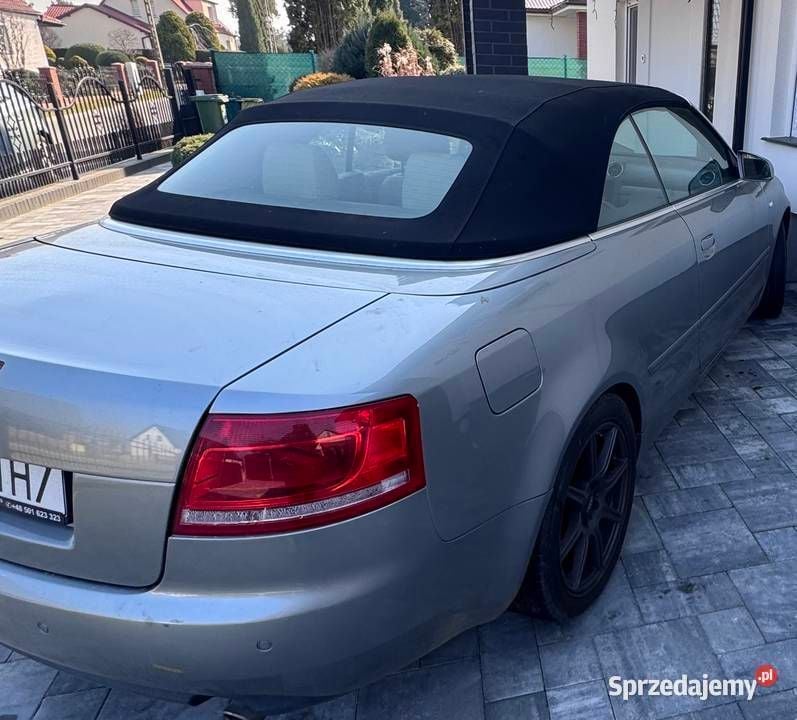 Używany 2007 Audi A4 Kabriolet | 14 500 zł (Dobra cena) - Obraz 1/4