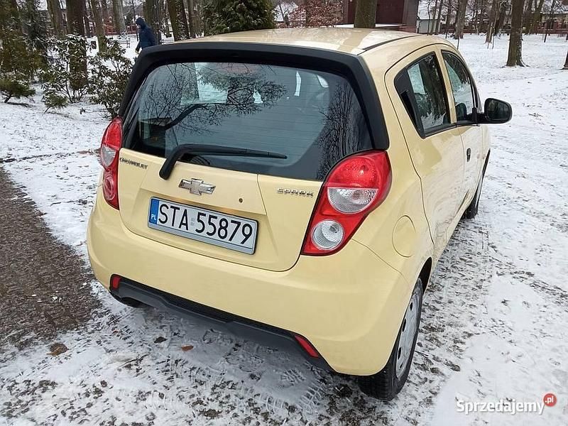 Używany Chevrolet Spark 2012 Żółty Hatchback