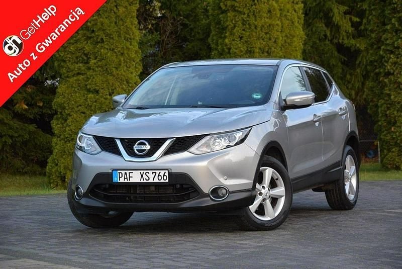 Szary Używany 2016 Nissan Qashqai 360º SUV | 46 900 zł (Dobra cena) - Obraz 1/4