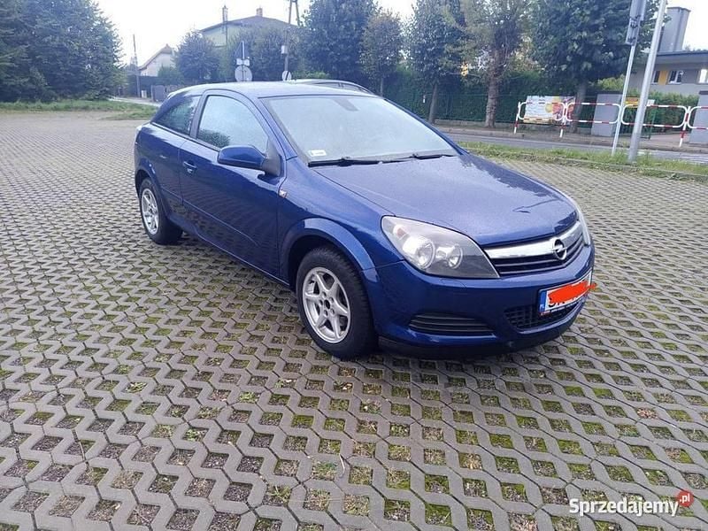Niebieski Używany 2007 Opel Astra GTC Coupe | 10 499 zł (Uczciwa cena) - Obraz 1/4