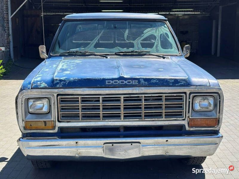 Niebieski Używany 1984 Dodge Ram Pickup | 38 500 zł - Obraz 1/4