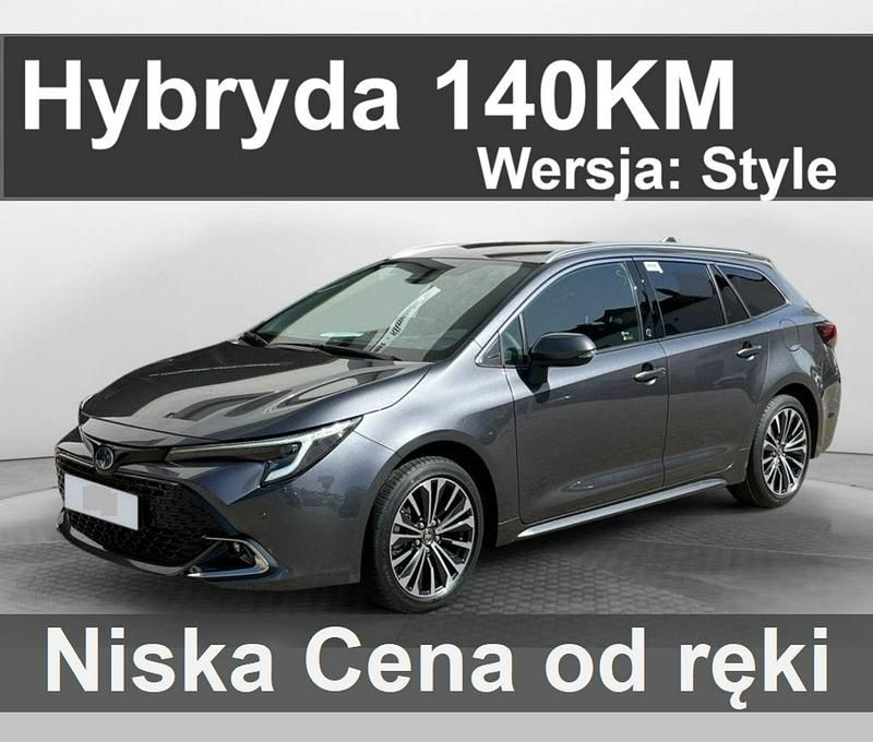 Nowe Toyota Corolla Style 140 KM (102 kW) 2025 Grafitowy (metalik) Kombi