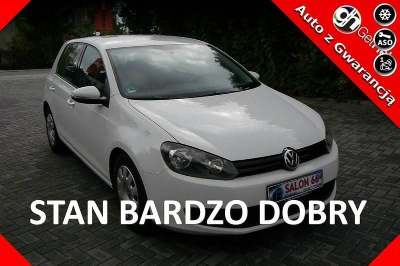 Biały Używany 2010 VW Golf VI Hatchback | 18 500 zł (Dobra cena) - Obraz 1/4