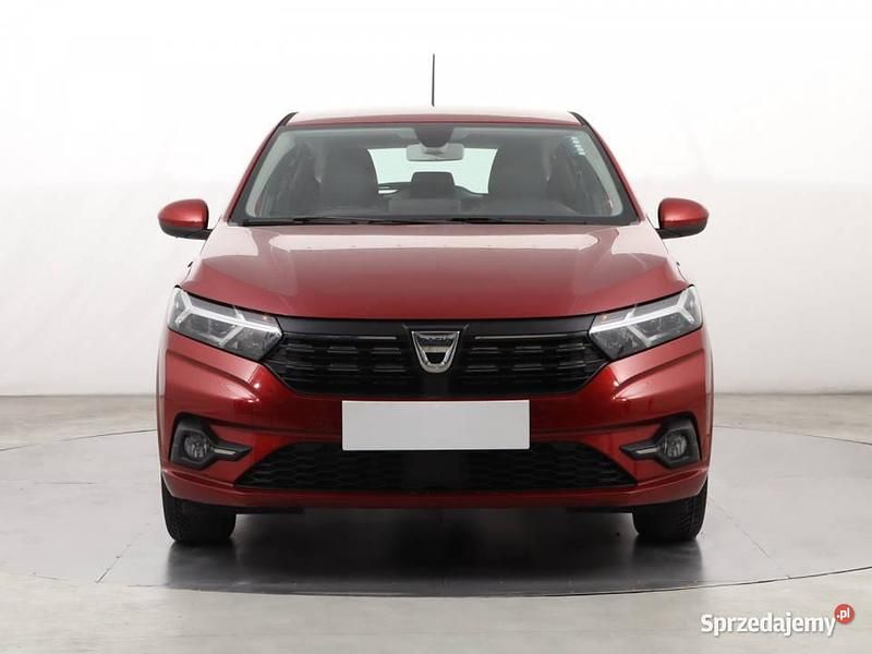 Bordowy Używany 2022 Dacia Sandero Hatchback | 48 499 zł (Uczciwa cena) - Obraz 1/4