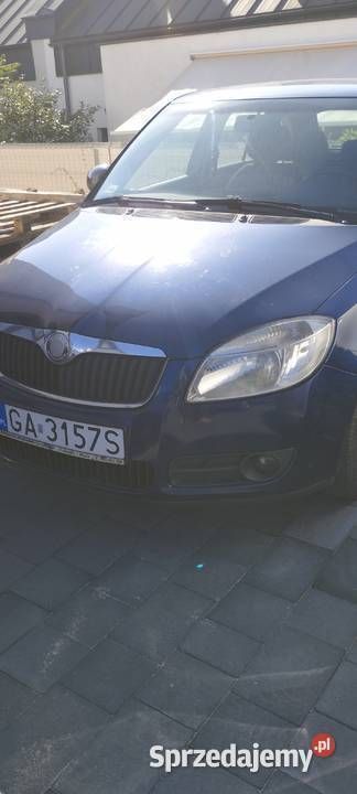 Granatowy Używany 2009 Skoda Fabia Kombi | 7500 zł - Obraz 1/4