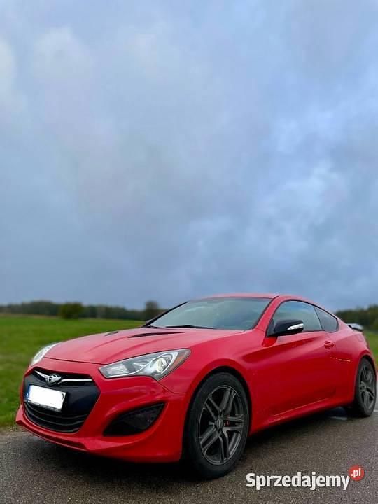 Czerwony Używany 2014 Hyundai Genesis Coupe | 68 000 zł - Obraz 1/4