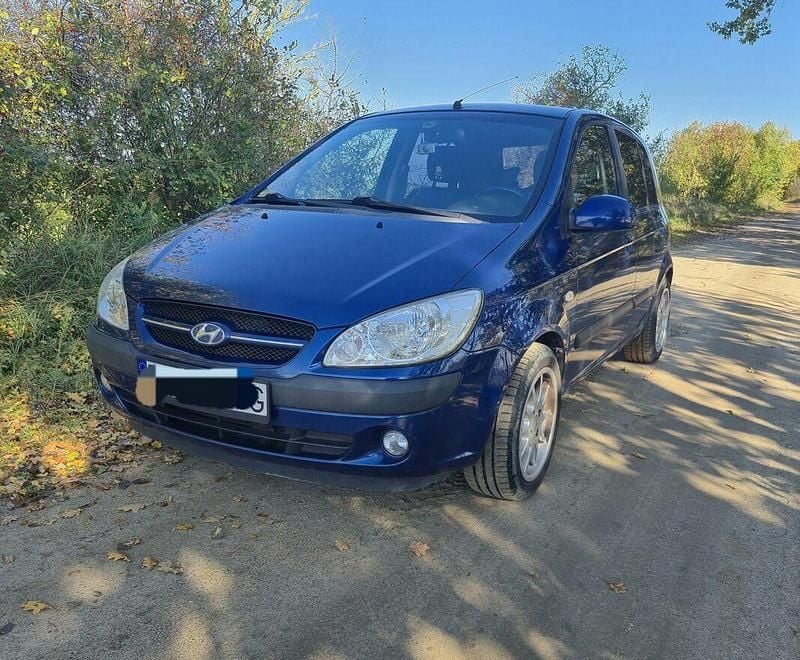 Niebieski Używany 2006 Hyundai Getz Hatchback | 8500 zł (Drogi) - Obraz 1/4