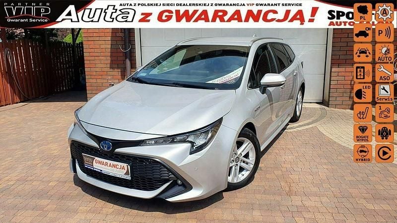 Srebrny Używany 2021 Toyota Corolla Comfort Kombi | 84 500 zł (Uczciwa cena) - Obraz 1/4