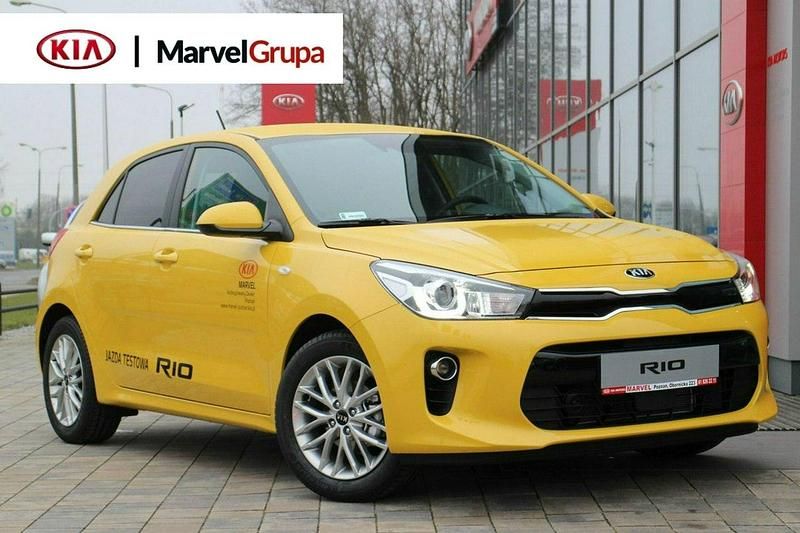 Żółty Używany 2018 Kia Rio 2 Hatchback | 53 900 zł (Drogi) - Obraz 1/1