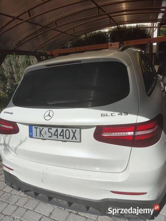 Biały Używany 2019 Mercedes GLC43 AMG AMG SUV | 191 000 zł - Obraz 1/3