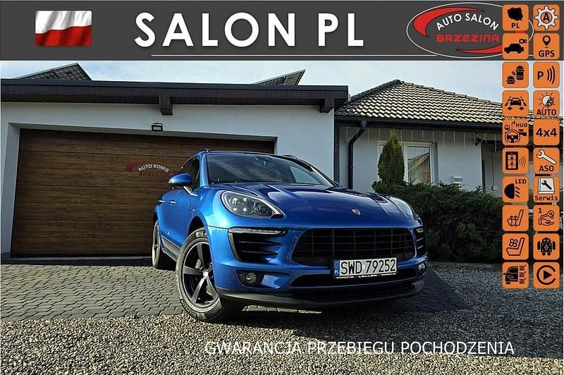 Używany Porsche Macan 252 KM (185 kW) 2017 Niebieski SUV