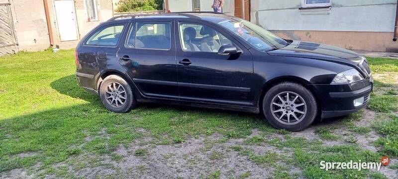Czarny Używany 2008 Skoda Octavia Kombi | 5000 zł - Obraz 1/4