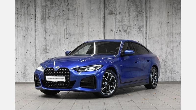 Portimao blue metallic metalizowany Używany 2023 BMW 420 Gran Coupé Shadowline Coupe | 191 800 zł (Dobra cena) - Obraz 1/3