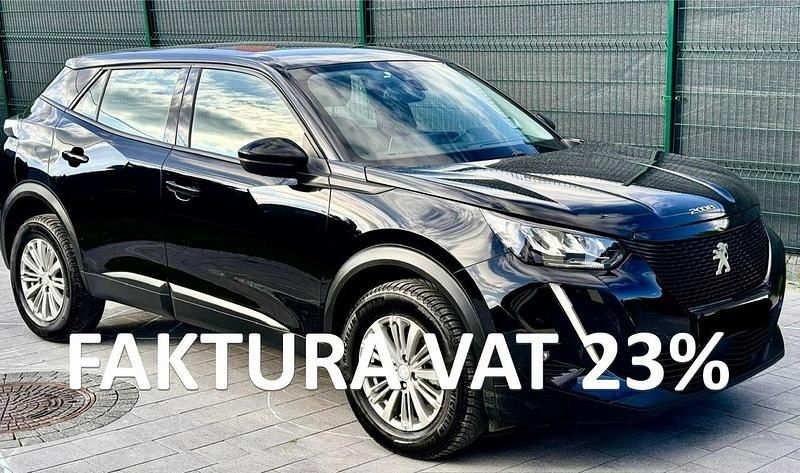 Czarny (metalik) Używany 2021 Peugeot 2008 SUV | 54 900 zł (Uczciwa cena) - Obraz 1/4