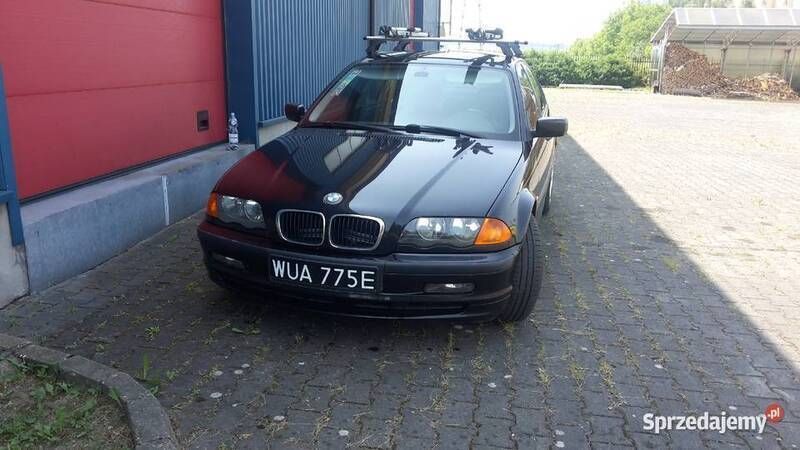 Czarny Używany 1998 BMW 320 Sedan/Limuzyna | 8500 zł - Obraz 1/4