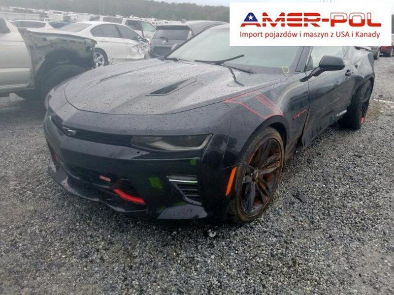 Czarny Używany 2018 Chevrolet Camaro Coupe | 82 000 zł - Obraz 1/4
