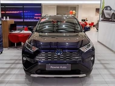Niebieski Używany 2020 Toyota RAV4 Hybrid Executive SUV | 144 850 zł (Uczciwa cena) - Obraz 1/4