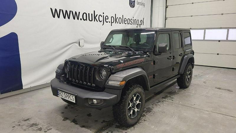 Czarny Używany 2021 Jeep Wrangler Unlimited SUV | 165 000 zł - Obraz 1/4
