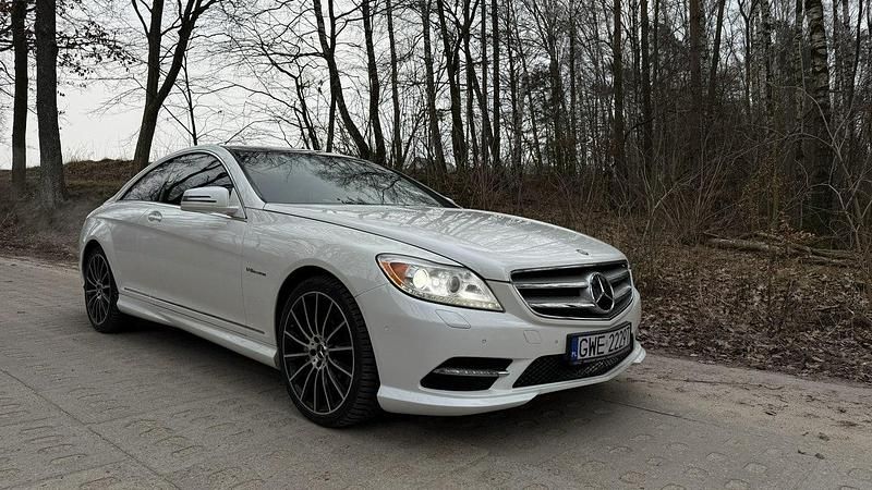 Używany Mercedes CL55 AMG AMG 436 KM (320 kW) 2012 Biały Coupe
