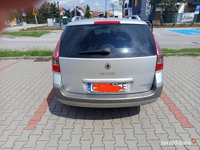 Srebrny Używany 2007 Renault Mégane II Kombi | 5500 zł (Uczciwa cena) - Obraz 1/4