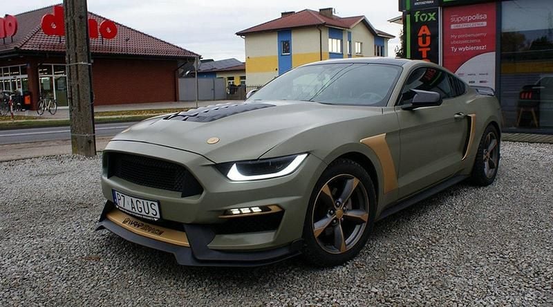 Zielony Używany 2015 Ford Mustang Coupe | 89 900 zł (Dość drogi) - Obraz 1/4