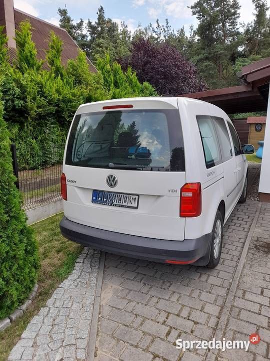 Biały Używany 2016 VW Caddy Minivan | 49 000 zł (Uczciwa cena) - Obraz 1/4