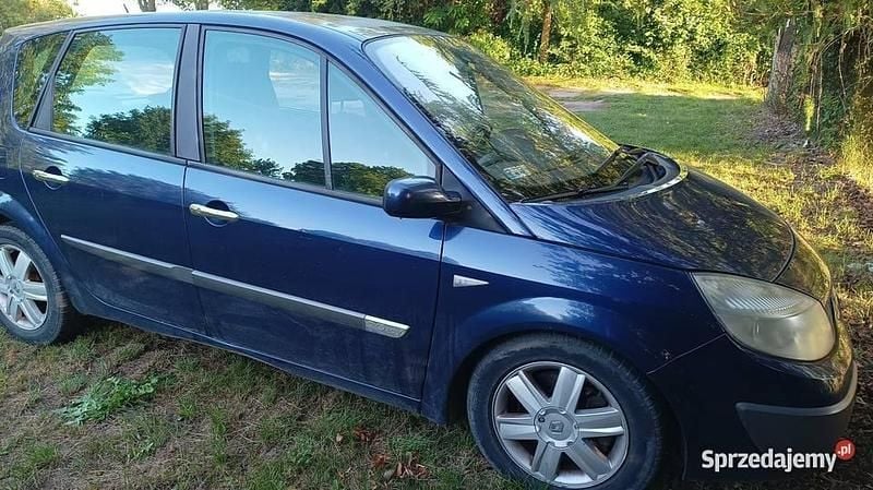 Niebieski Używany 2003 Renault Scénic II Minivan | 5900 zł (Uczciwa cena) - Obraz 1/4