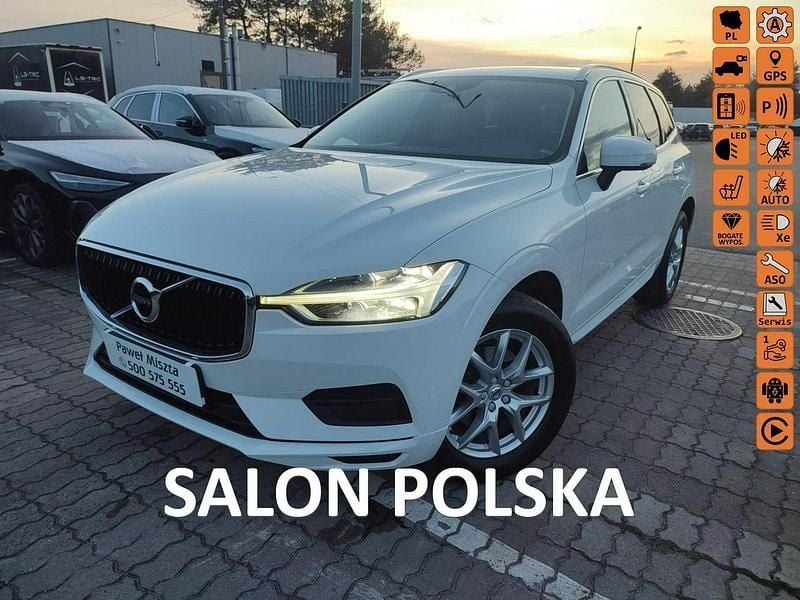 Biały Używany 2020 Volvo XC60 SUV | 103 900 zł (Uczciwa cena) - Obraz 1/4