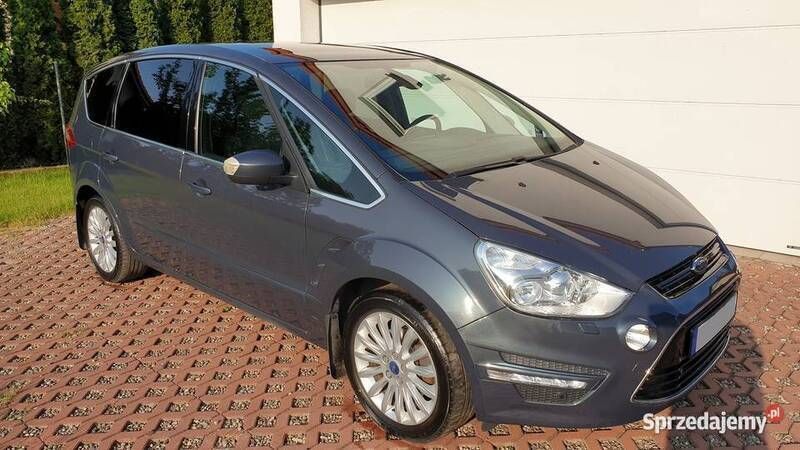 Szary Używany 2012 Ford S-MAX S Minivan | 35 000 zł (Uczciwa cena) - Obraz 1/4