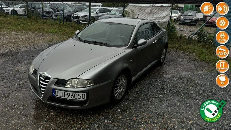 Szary Używany 2004 Alfa Romeo GT Coupe | 12 777 zł - Obraz 1/4