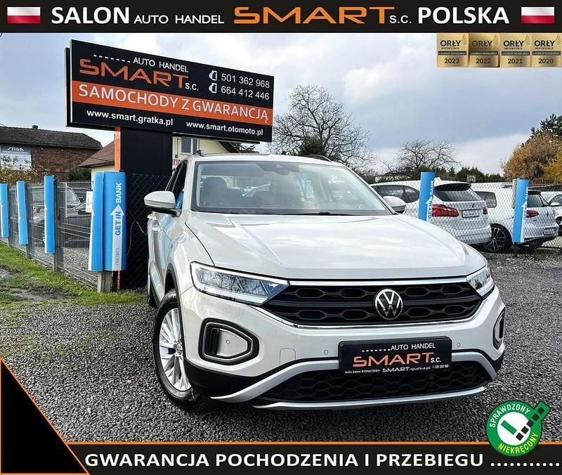 Beżowy Używany 2022 VW T-Roc SUV | 88 900 zł (Dobra cena) - Obraz 1/4