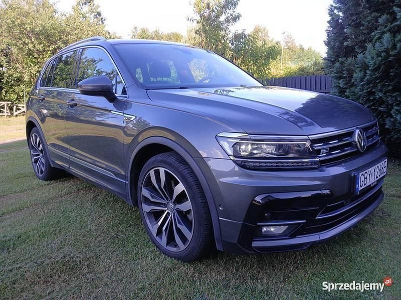 Szary Używany 2020 VW Tiguan SUV | 133 900 zł - Obraz 1/4
