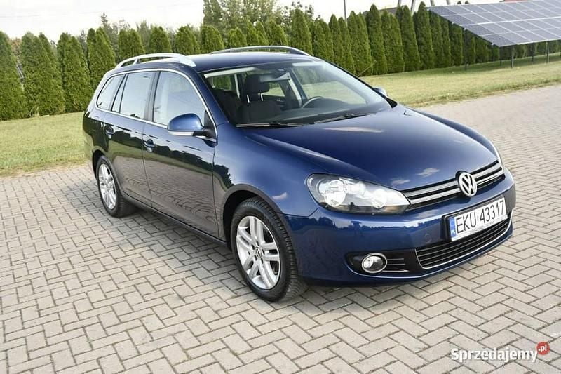 Niebieski Używany 2011 VW Golf VI Kombi | 21 900 zł (Uczciwa cena) - Obraz 1/4