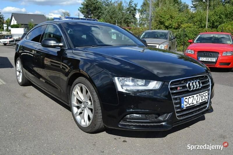 Używany Audi A5 Sportback S-Line 190 KM (139 kW) 2015 Czarny Hatchback