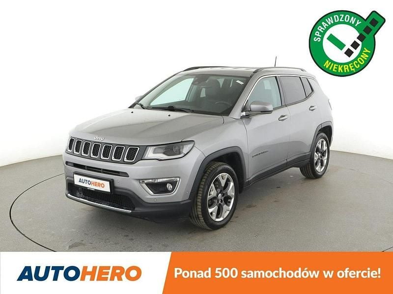 Szary Używany 2019 Jeep Compass SUV | 64 900 zł (Dobra cena) - Obraz 1/3