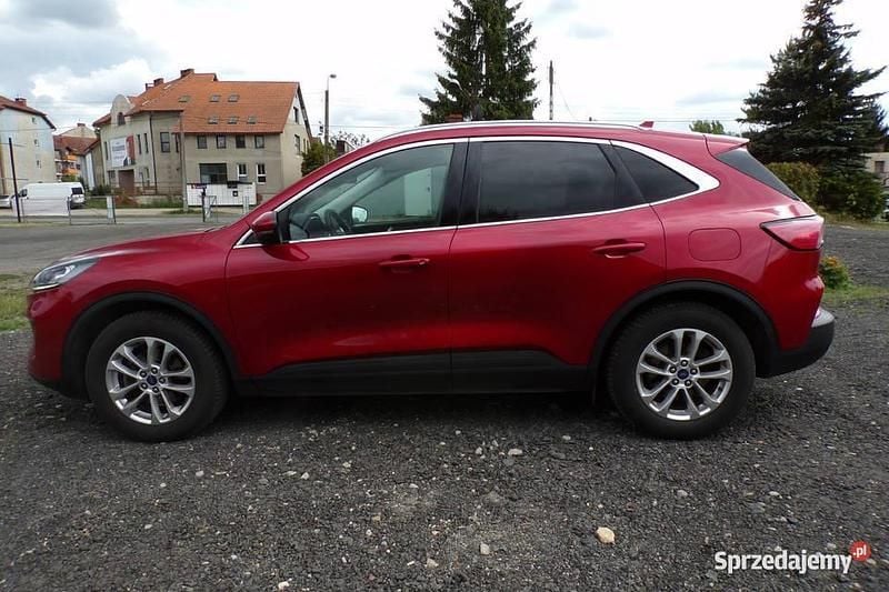 Czerwony Używany 2020 Ford Kuga SUV | 88 900 zł (Dość drogi) - Obraz 1/4