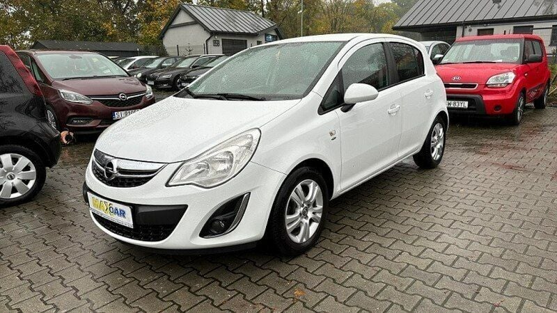 Biały Używany 2012 Opel Corsa Hatchback | 22 900 zł (Drogi) - Obraz 1/4