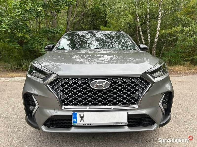 Szary Używany 2020 Hyundai Tucson N Line SUV | 85 900 zł (Uczciwa cena) - Obraz 1/4