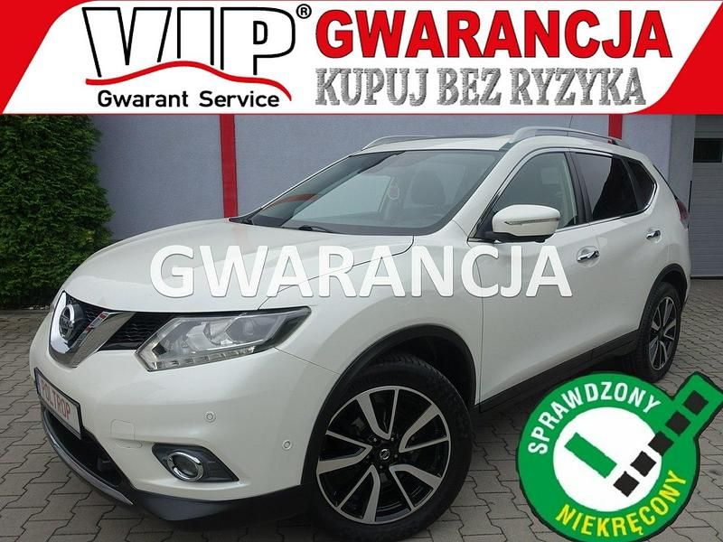 Biały Używany 2016 Nissan X-Trail SUV | 58 900 zł (Dobra cena) - Obraz 1/4