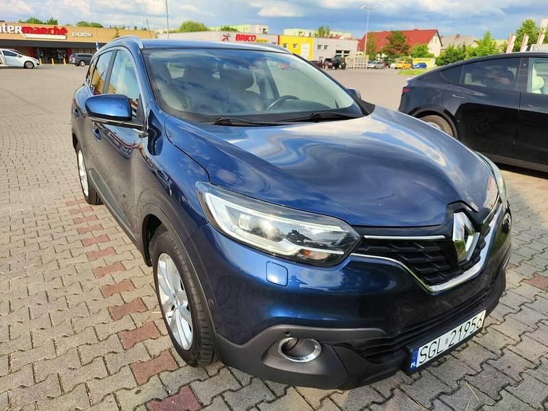 Niebieski Używany 2016 Renault Kadjar SUV | 43 900 zł (Uczciwa cena) - Obraz 1/4