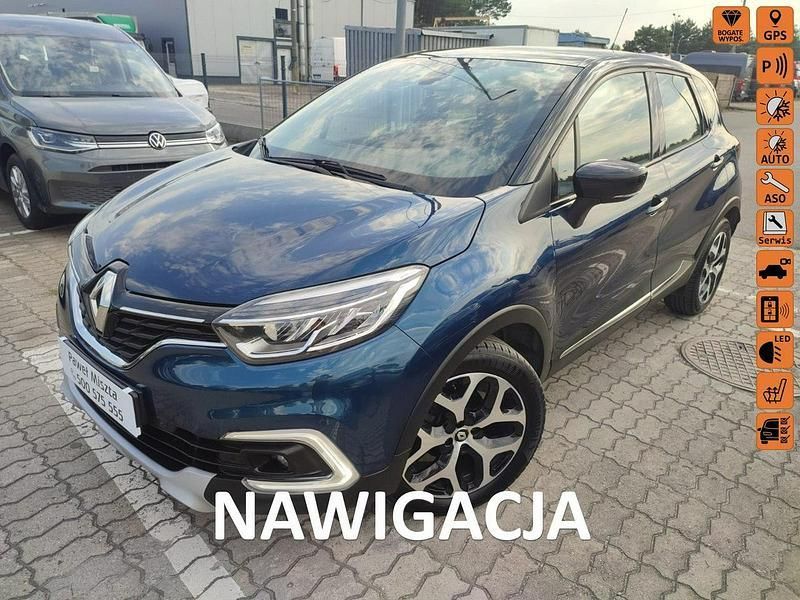 Niebieski ciemny (metalik) Używany 2019 Renault Captur SUV | 49 900 zł (Uczciwa cena) - Obraz 1/4