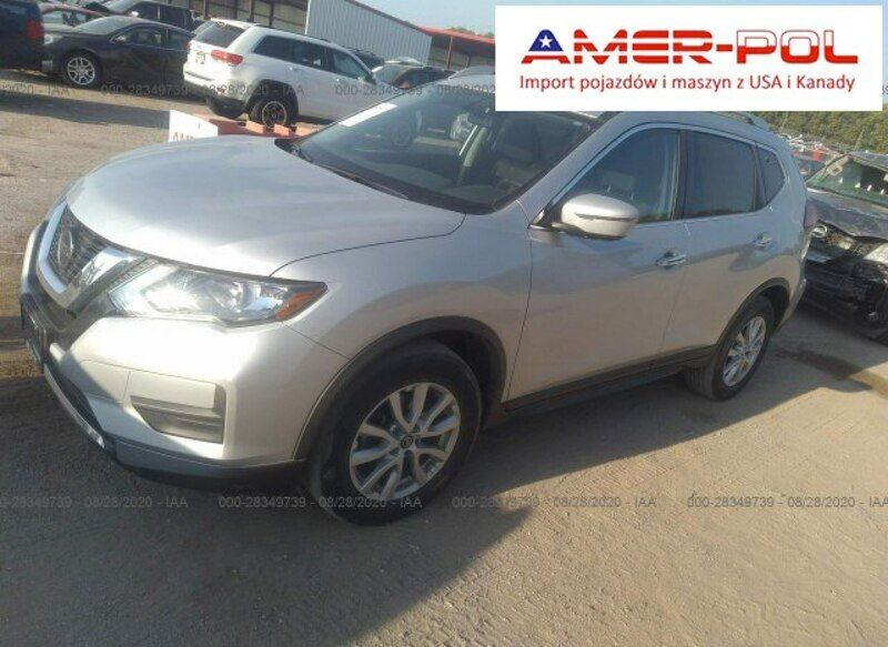 Srebrny Używany 2018 Nissan Rogue SUV | 63 000 zł - Obraz 1/4