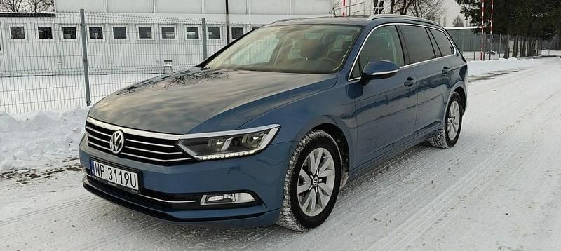 Używany VW Passat 120 KM (88 kW) 2016 Niebieski Kombi