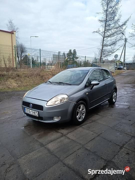 Używany Fiat Grande Punto 2006 Srebrny Hatchback
