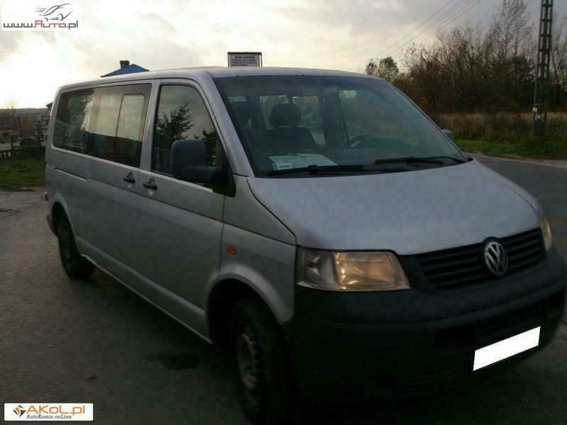 Używany VW T5 131 KM (96 kW) 2004 Srebrny (metalik) Van