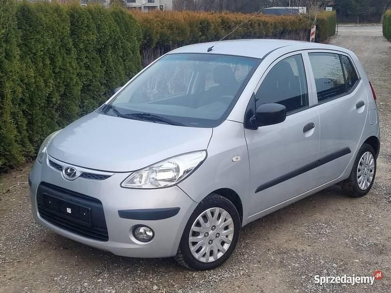 Srebrny Używany 2010 Hyundai i10 Hatchback | 11 900 zł (Uczciwa cena) - Obraz 1/4