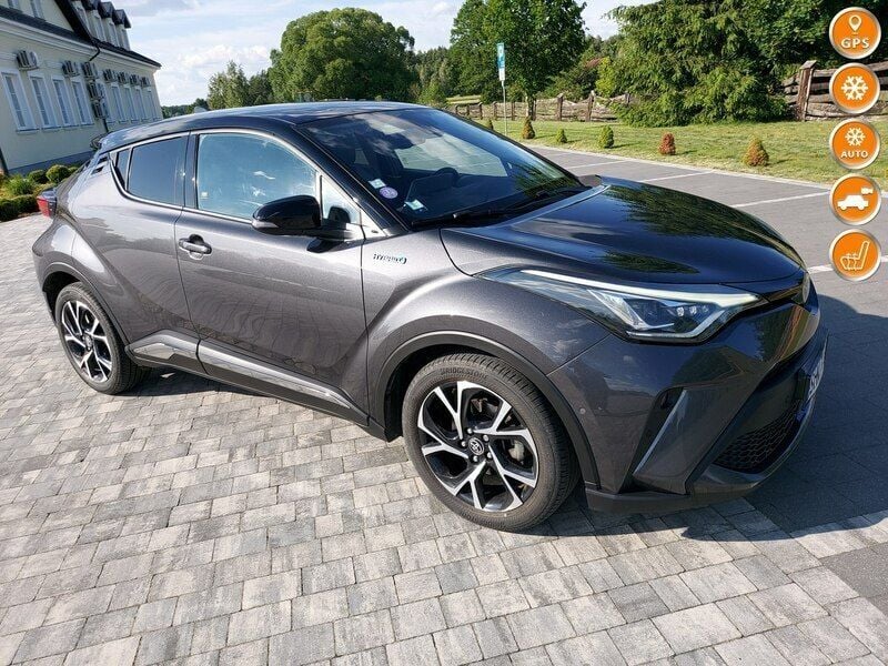 Szary Używany 2021 Toyota C-HR Business Edition SUV | 99 400 zł (Dobra cena) - Obraz 1/4